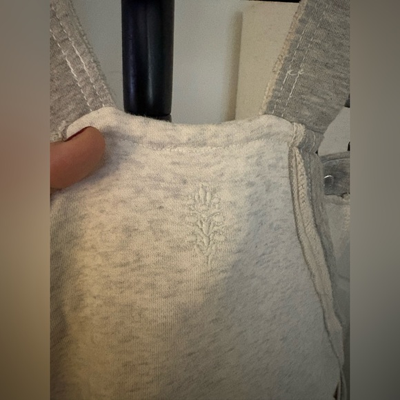 NWT FREE PEOPLE MOVEMENT Making It Overalls | Heather Grey Combo MSRP $168 S - Picture 7 of 7